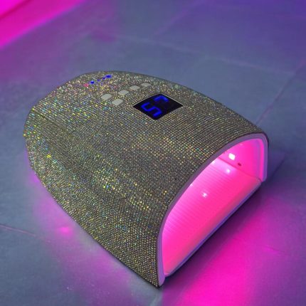 Акумулаторна UV/LED лампа за маникюр S10 с камъни