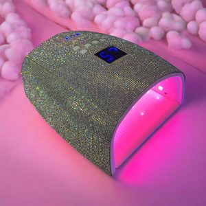 Акумулаторна UV/LED лампа за маникюр S10 с камъни
